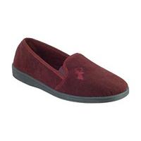 Mirak Stag Slip-On Slipper Mens Slippers Wine 9