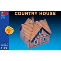 miniart 172 scale country house plastic model kit