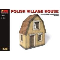 miniart 135 scale polish village house plastic model kit