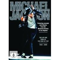 michael jackson the life and times of the king of pop 1958 2009 dvd