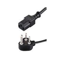 MicroConnect Power Cord 1.8m Black IEC320 Small plug, PE010418SOUTHAFRICA