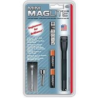 Mini-Maglite CAB1028A AAA LED Flashlight with Powerful Focusing Beam, Black
