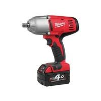 milwaukee hd18hiwf402 m18 friction ring impact wrench with 2 x 40ah ba ...