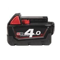 Milwaukee M18B4 4.0Ah Lithium-Ion Battery - Red