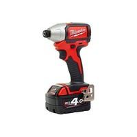 milwaukee m18blid 402c m18 compact brushless impact driver 2 x 40ah ba ...