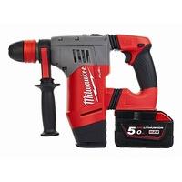 Milwaukee M28CHPX-502C M28 Fuel High Performance SDS+ Hammer (2 x 5.0ah batteries, charger, BMC)