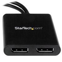 Mini DisplayPort to DisplayPort Multi Monitor Splitter - 2-Port MST Hub - mDP 1.2 to 2x DP MST Hub