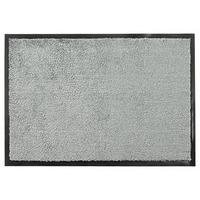 Microfibre Absorbent Dirt-Grabber Dandy Mat, Large 80 x 120cm, Grey, Microfibre