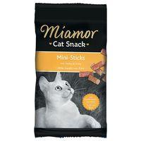 Miamor Cat Snack Mini-Sticks 50g - Saver Pack: 3 x Chicken & Duck