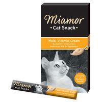 miamor cat snack multi vitamin cream 66 x 15g