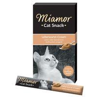 Miamor Cat Snack Liver Pâté Cream - 6 x 15g