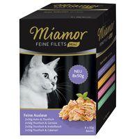 Miamor Fine Fillets Mini Pouch Multipacks 8 x 50g - Mixed pack 2