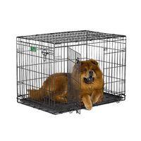Midwest I Crate Double Door Dog Cage With Divider 36 inches
