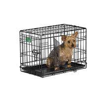 Midwest I Crate Double Door Dog Cage With Divider 22 inches