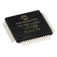 Microchip PIC18F6680-I/PT 8-bit Microcontroller 40MHz TQFP64