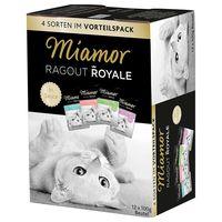 Miamor Ragout Royale Mixed Trial Pack 12 x 100g - 4 Varieties in Gravy