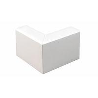 mini trunking 25x40mm external bend white e482571