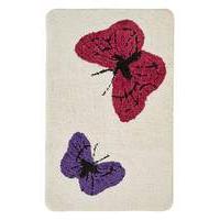 microfibre butterfly bath mat