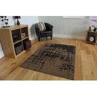 milan mottled brown modern rugs 120 cm x 170 cm 4 x 56