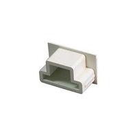 Mini trunking 25x40mm Stop End Cap White - E482411