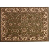 Million Points Rug, Large 160 x 223, Persian Green, Polypropylene