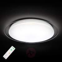 Mikis remote control LED ceiling light, 3000 lm