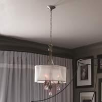 Mime crystal hanging light