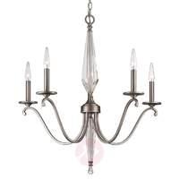 Minimalistic 5-light chandelier Kendall