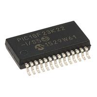 Microchip PIC18F23K22-I/SS 8-bit Microcontroller 64MHz SSOP28