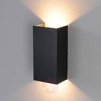 mira anthracite led wall light