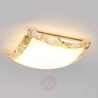 Mirella - LED ceiling light with a gold border