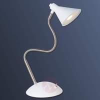 Milou - LED desk lamp in white