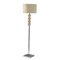 Mistro Amber Glass Floor Lamp