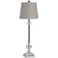 milan chrome table lamp