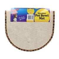 microfibre pet bowl mat