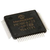 microchip pic18f6722 ipt 8 bit microcontroller 40mhz tqfp64