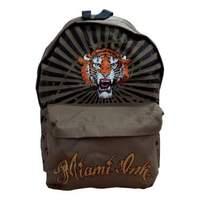 Miami Ink Golden Tiger Backpack Brown (bp321352mik)