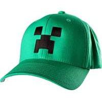 minecraft official licensed green creeper baseball cap 56cm