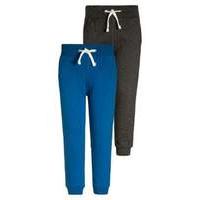 Minymo - Sweat Pants - Blue + Dark Grey 2-pack