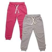 minymo girls 37 sweat trousers 2 pack 80 cm