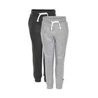 minymo sweat pants black grey 2 pack