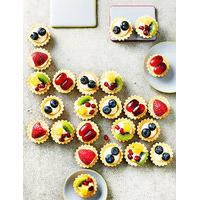 mini fresh fruit tartlets 24 pieces