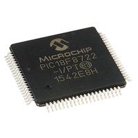 Microchip PIC18F8722-I/PT 8-bit Microcontroller 40MHz TQFP80