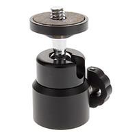 Mini Portable Metal Flash Holder Mount for Camera - Black