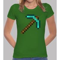 minecraft pickaxe (woman)