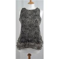 Miss Evie, size 14-15yrs, grey/black/white, top Miss Evie - Size: S - Grey - Sleeveless top