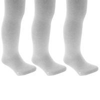 Miss Fiori 3 Pack Plain Tights Infant Girls