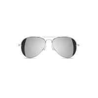 Mirrored Aviator Sunglasses