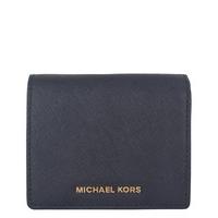 michael kors wallets jet set travel carryall card case black