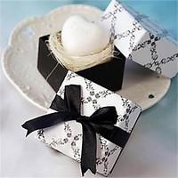 Mini Heart Scented White Soap Wedding Favor